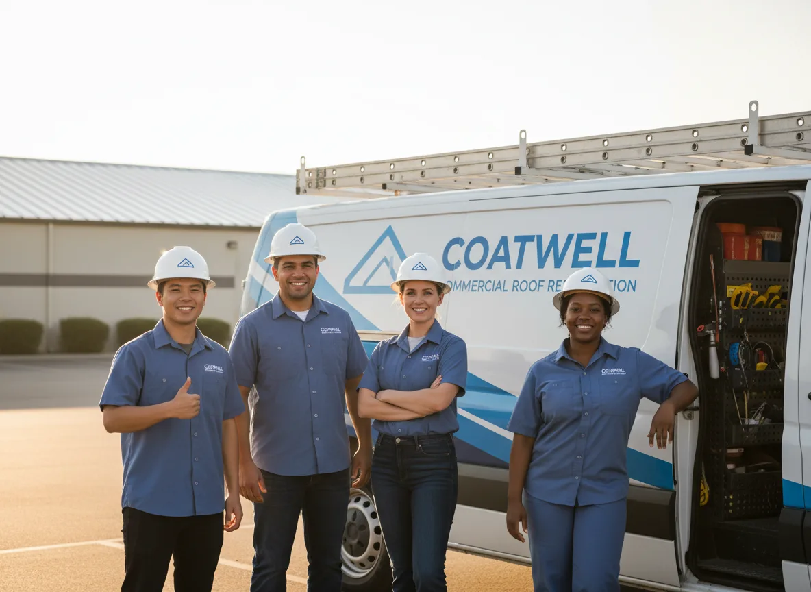 Commercial roof coating company in Bridgeport, TX